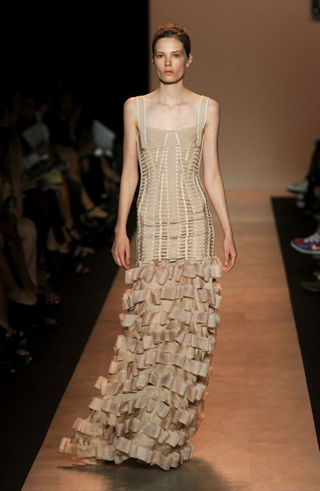 Illustration for article titled Herve Leger's Dresses Will Crush Your Ribs, Beautifully.
